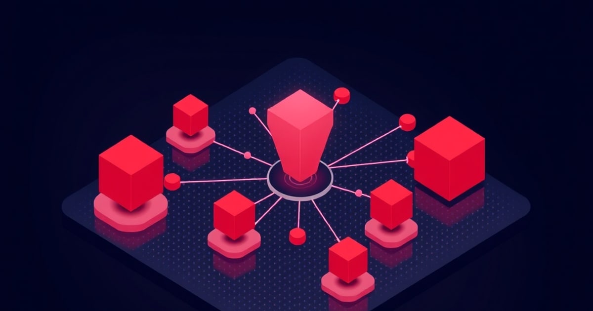 Python code on a screen orchestrating automated red-team prompts
